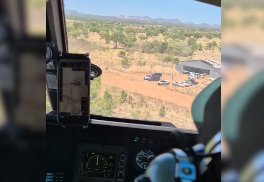 Veja imagens da pista clandestina onde pousou aeronave recheada de cocaína no sudeste do Tocantins